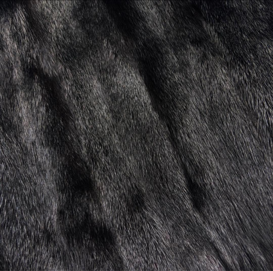 ミンクファーコート 毛皮コート 着丈80cm フォーマル パーティ