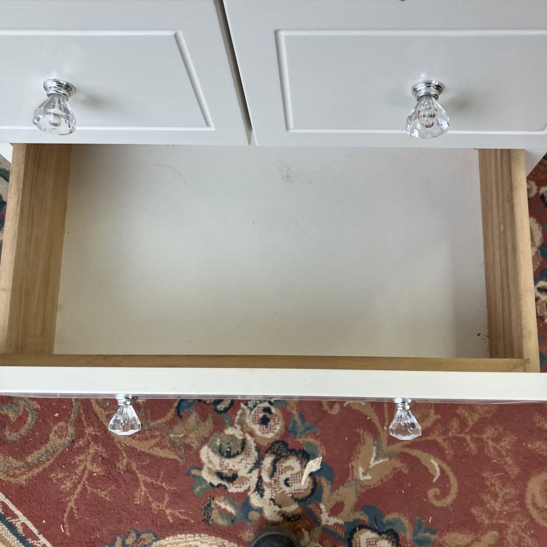 ロココレトロ 姫系 木製チェスト 6杯引き出し収納 タンス 古家具 クラシック