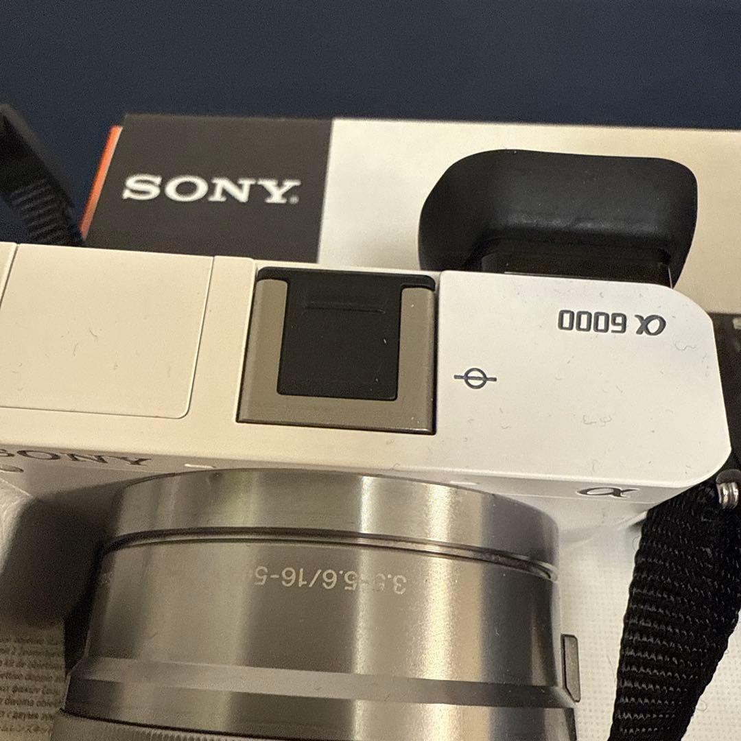 SONY ILCE-6000Y ミラーレス一眼 16-50mmレンズ付き