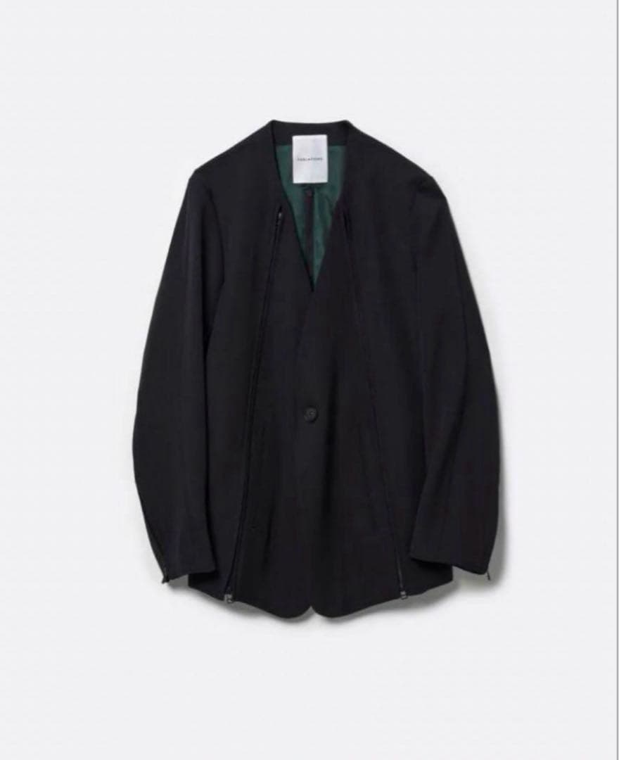 【匿名配送】SUBLATIONS NOCOLLAR PRISONERJACKET