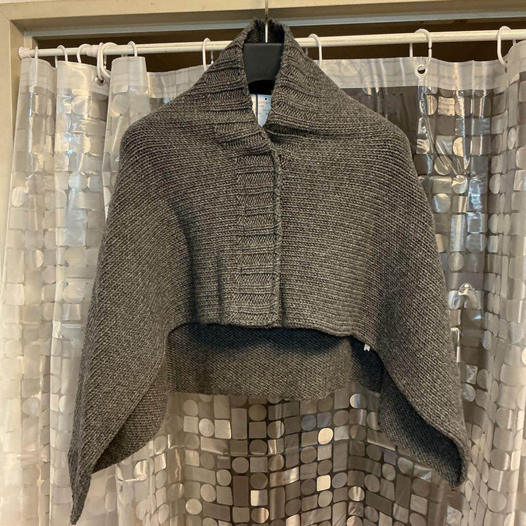 ラフシモンズ　アーカイブ／ニットケープ