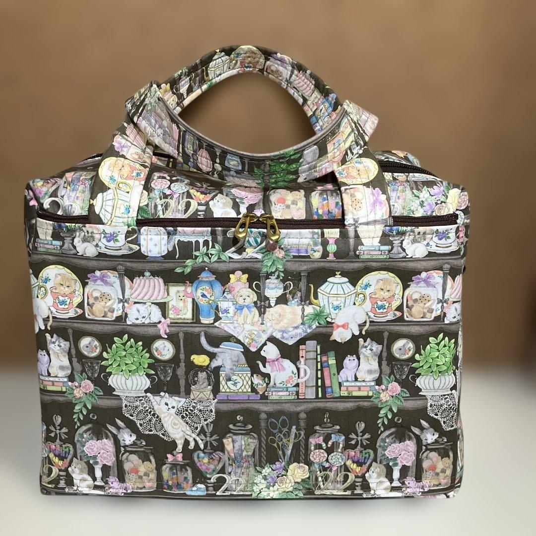 特大　ボストンバッグ　ユキエモン