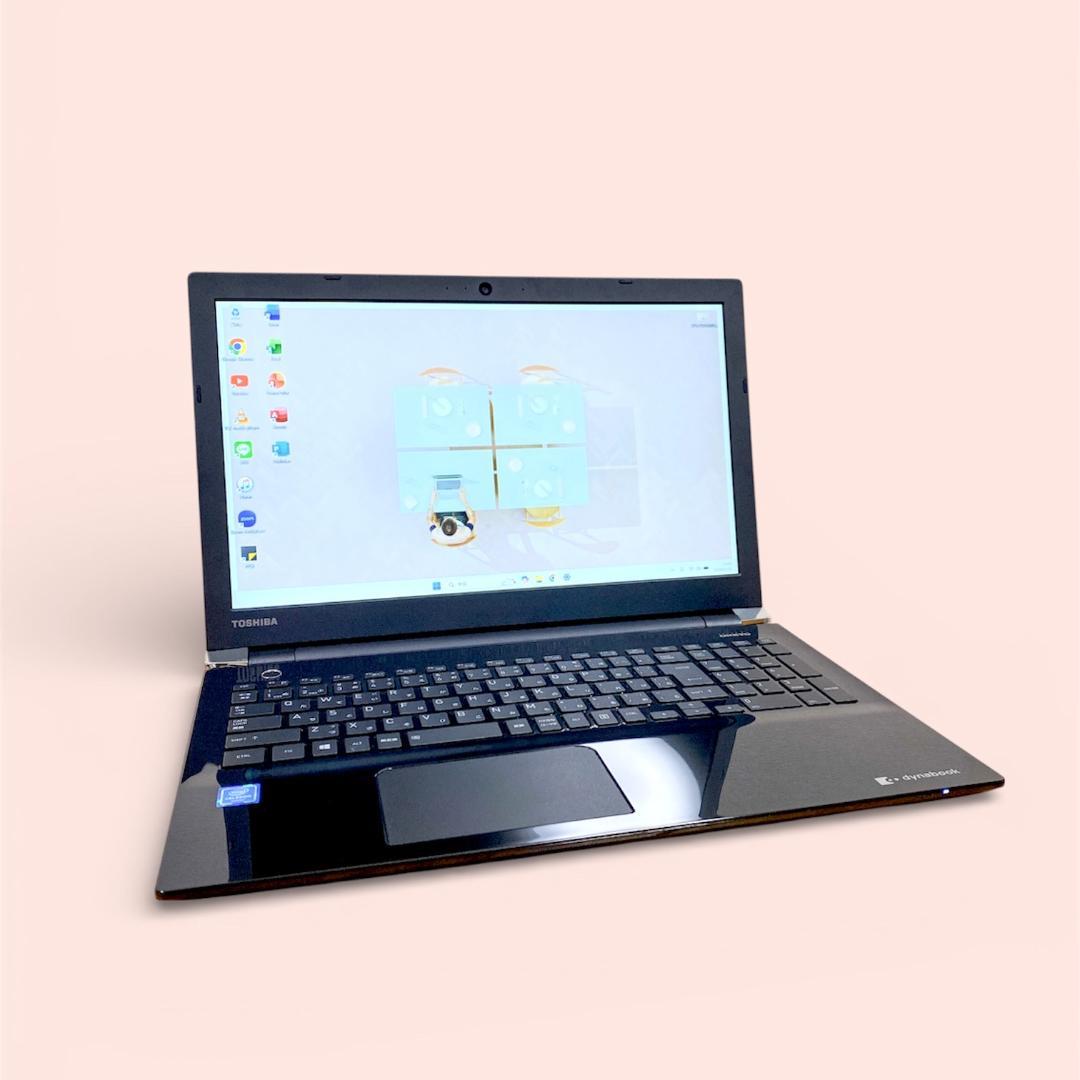 オフィス2021✨状態良好 大容量SSD500GB メモリ8 東芝ノートパソコン