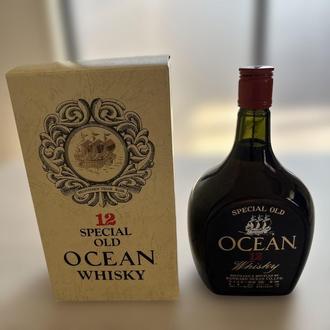 古酒 OCEAN WHISKY 12年 SPECIAL OLD 箱付き