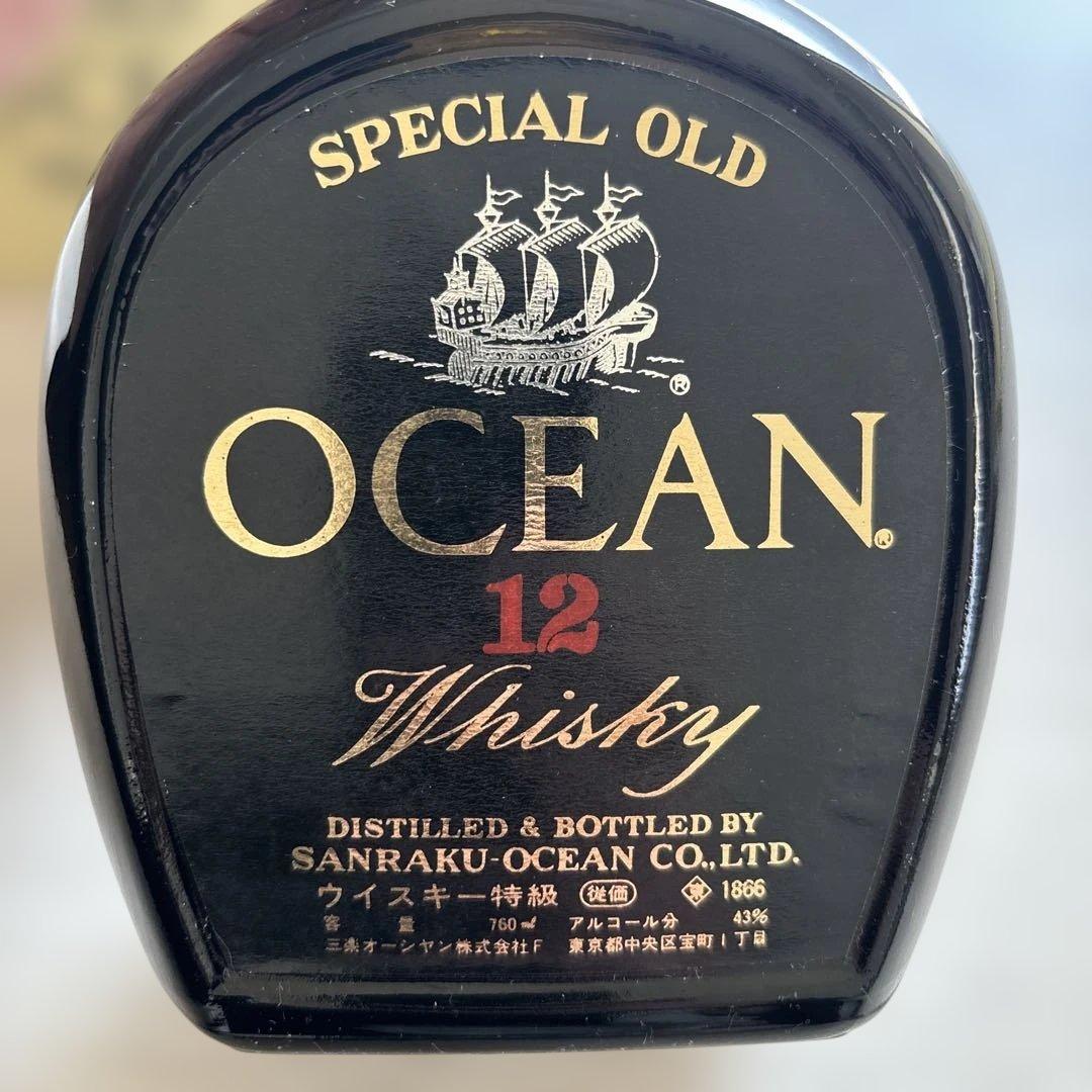 古酒 OCEAN WHISKY 12年 SPECIAL OLD 箱付き