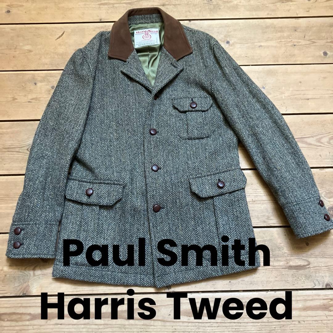 ヨ*ト様 Paul Smith Harris Tweed ヘリンボーンジャケット