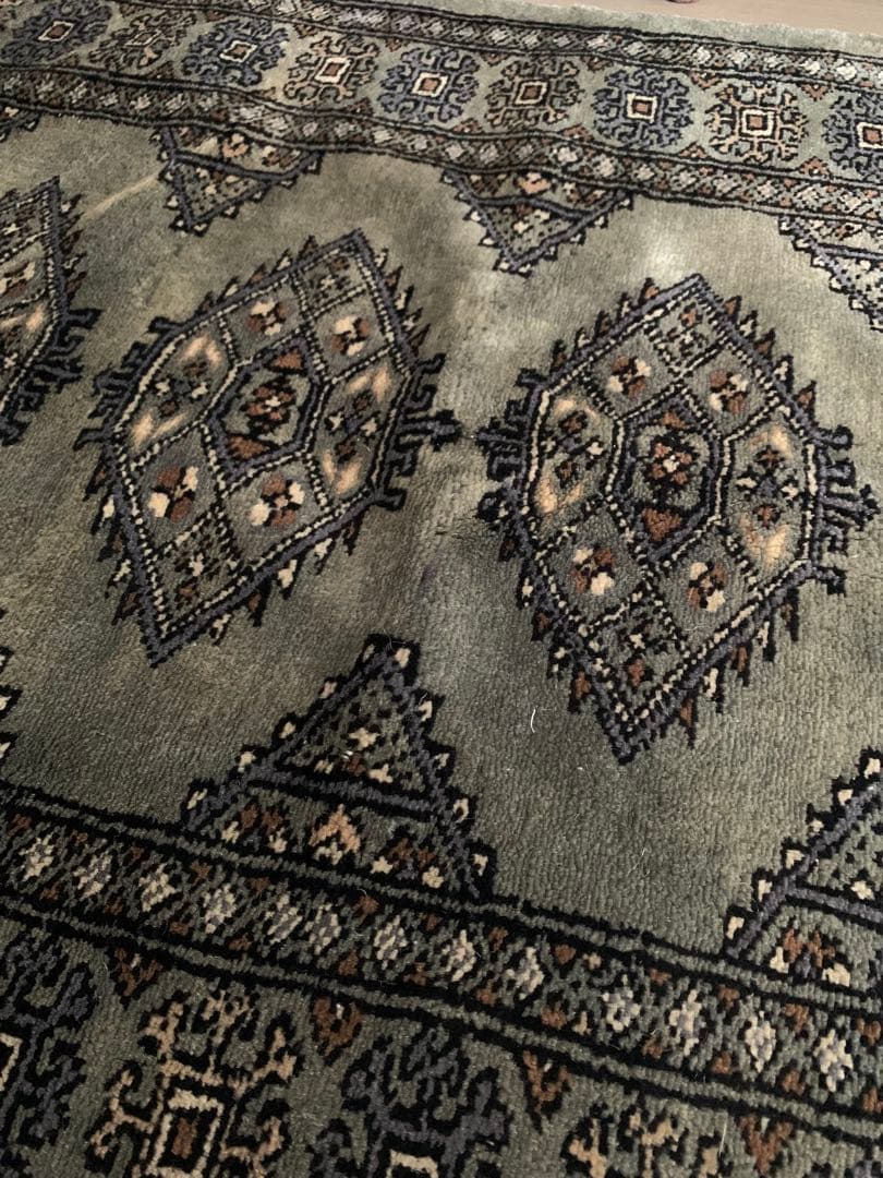 パキスタンラグ 約124cm x 80cm