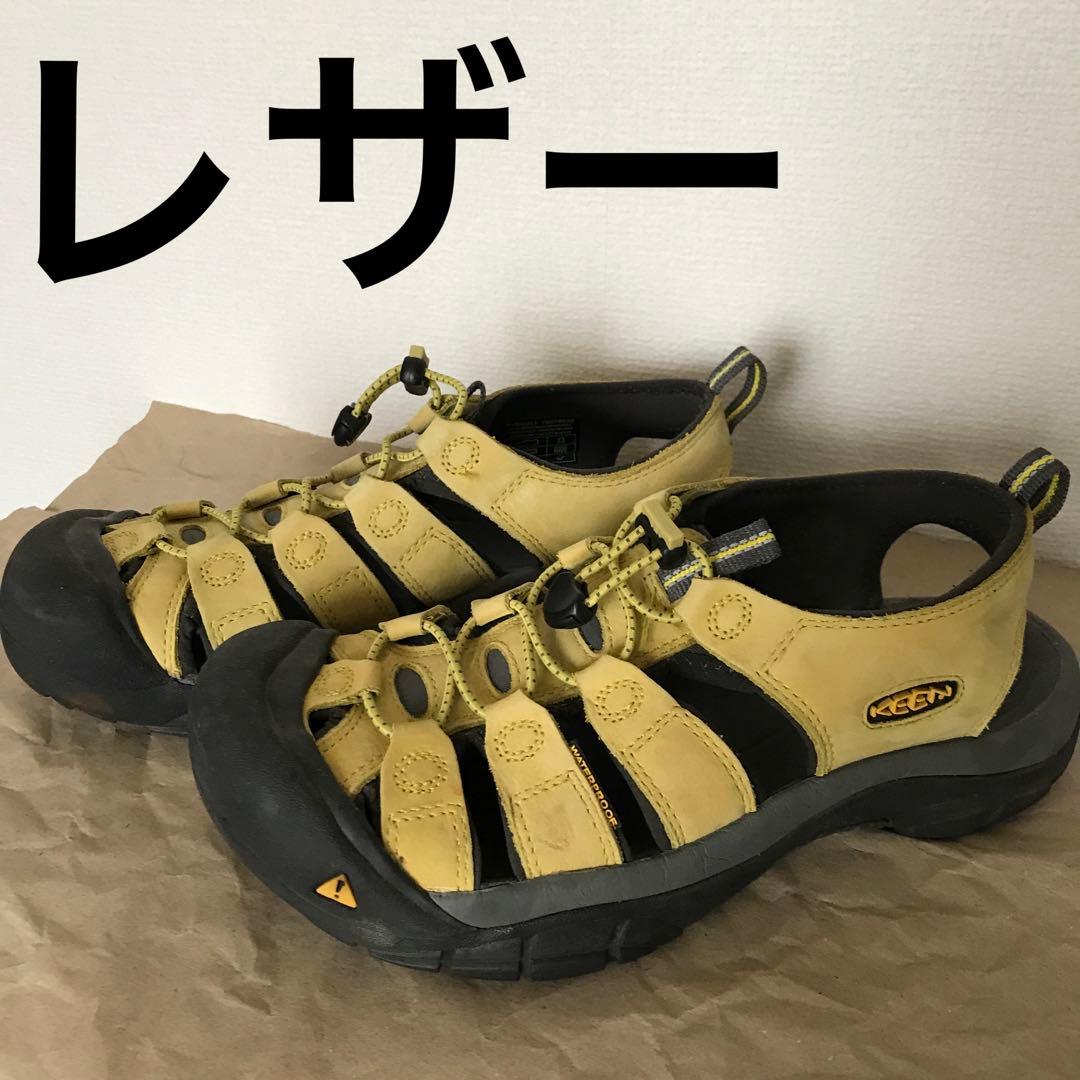 07 KEEN キーン レザー ニューポートH2 newport サンダル