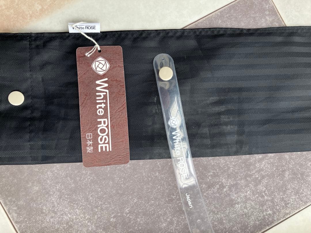 ホワイトローズ 日本製 長傘 透明