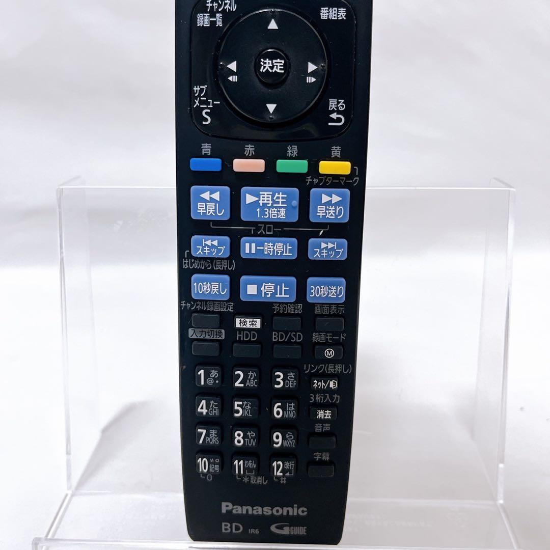 Panasonic ブルーレイプレイヤー リモコン N2QBYB000041