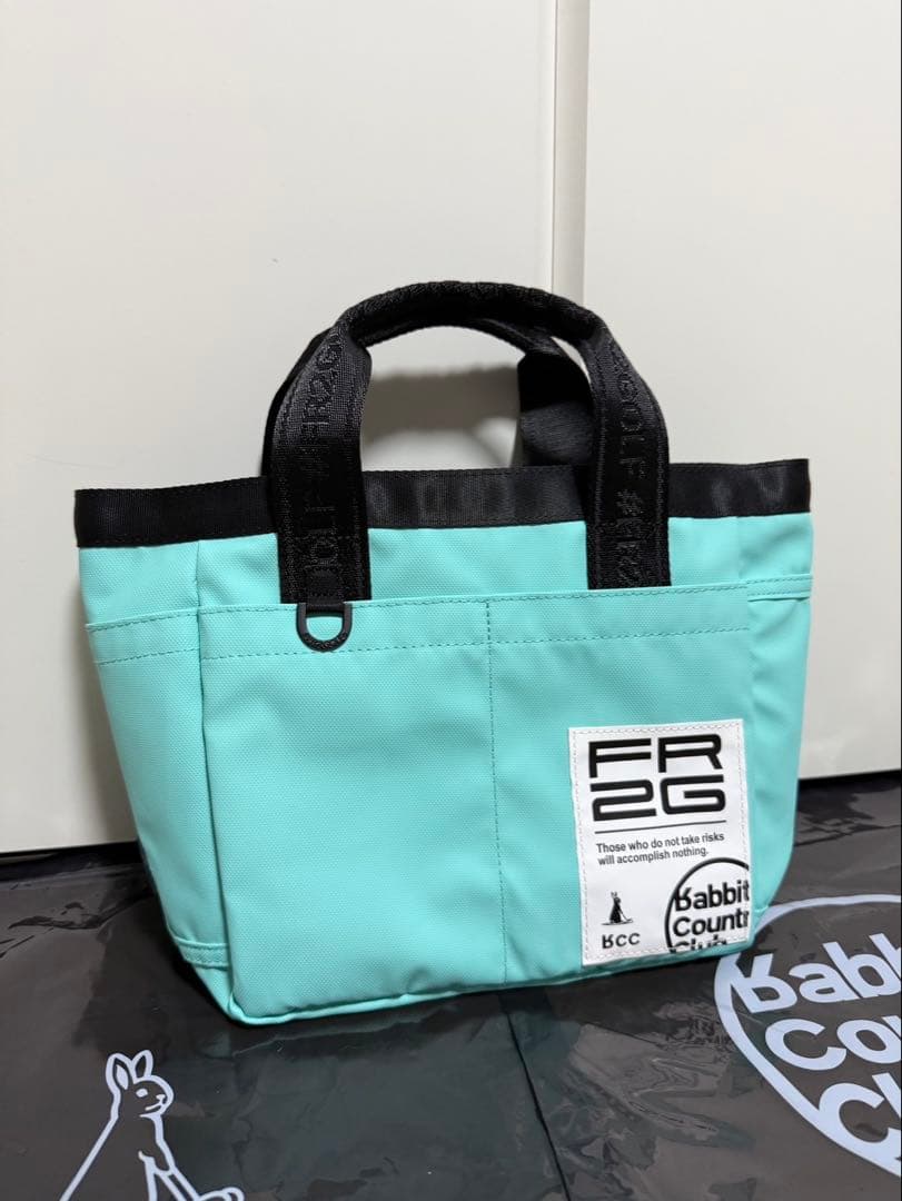 沖縄店限定品 新品未使用 #FR2 GOLF カートバッグ ターコイズブルー