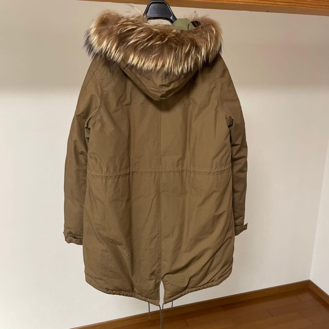 ジャーナルスタンダード・リアルラクーンファーダウン・モッズコート