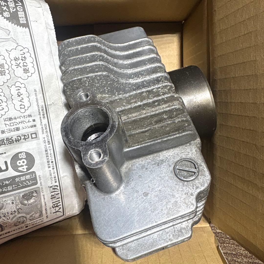 KSR110純正ヘッド KAZE125純正ボアアップシリンダ ピストン