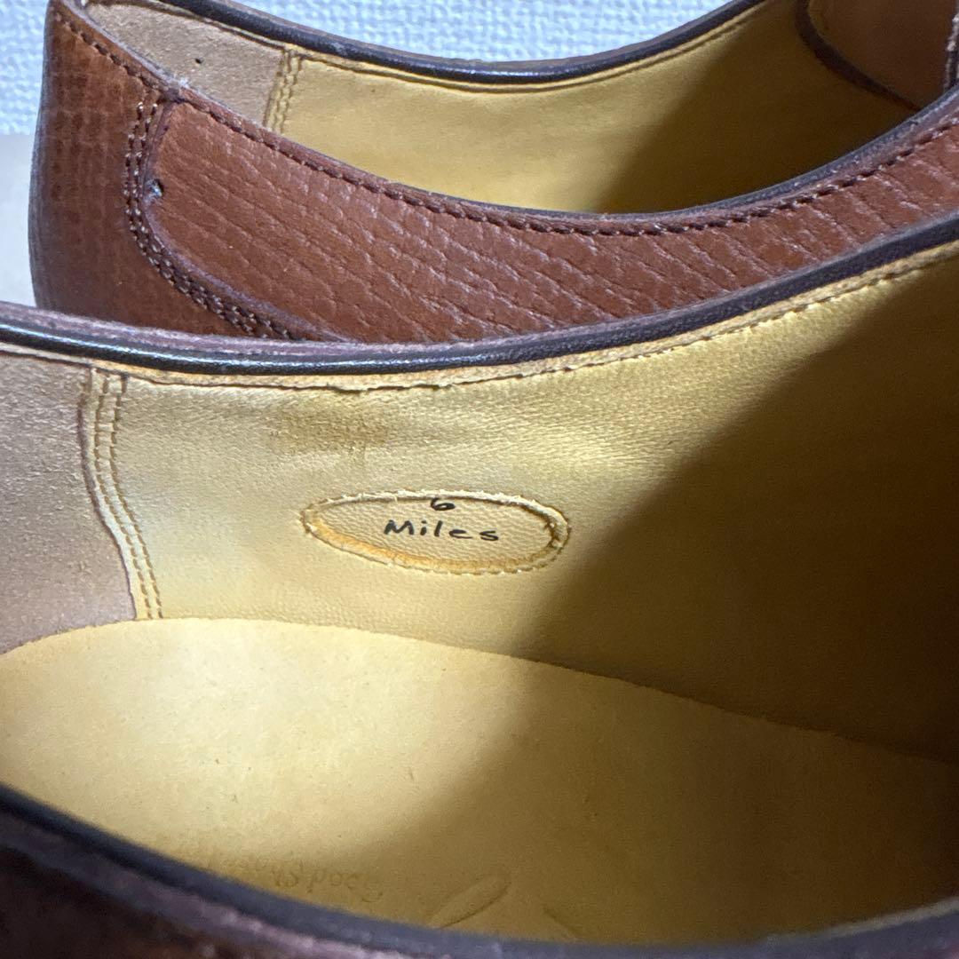 raymar Miles スキンステッチUチップ ブラウン