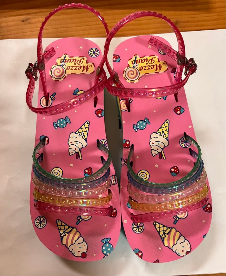 メゾピアノ❗️厚底サンダル 23.0~24.0