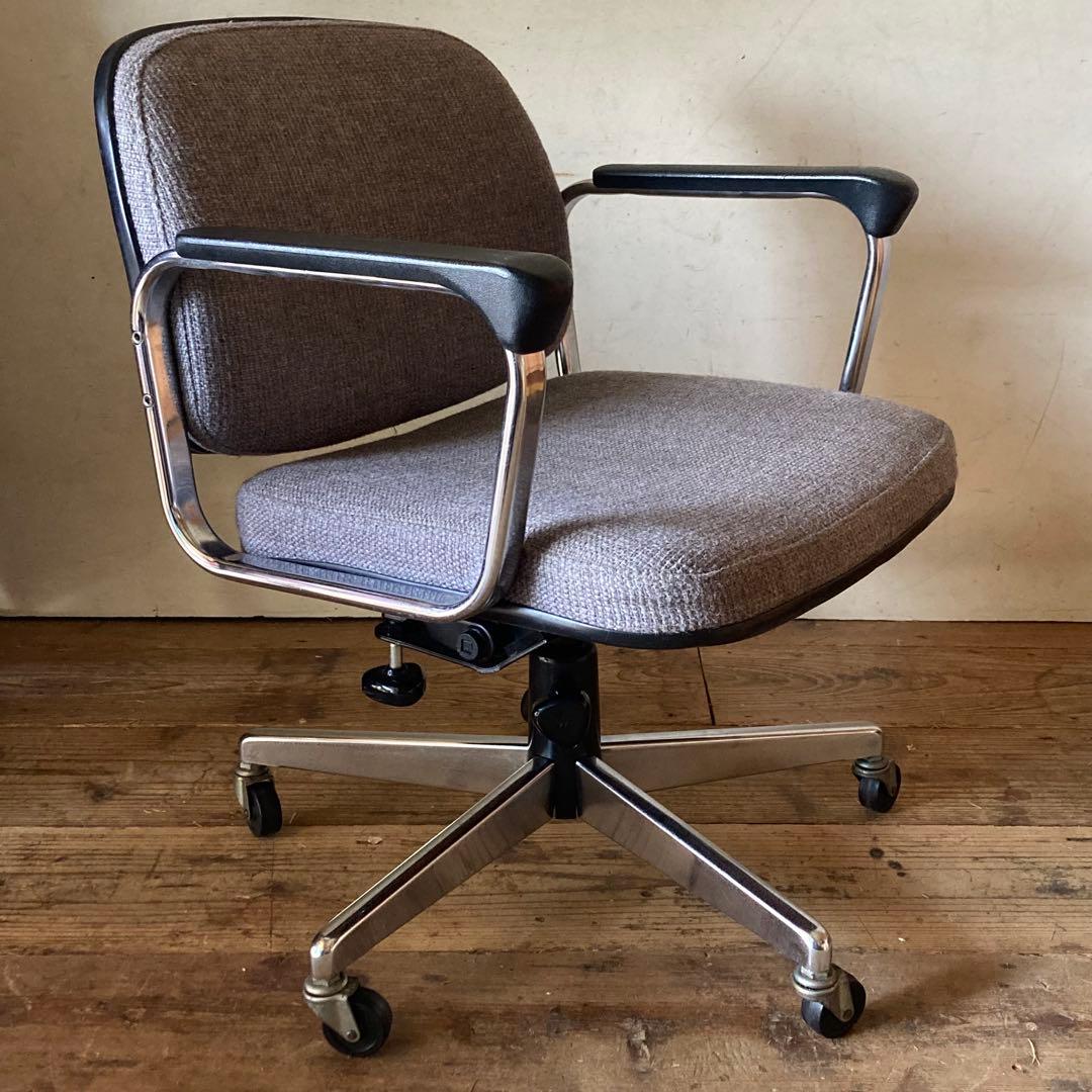 コクヨ ヴィンテージ デスク アームチェア キャスター