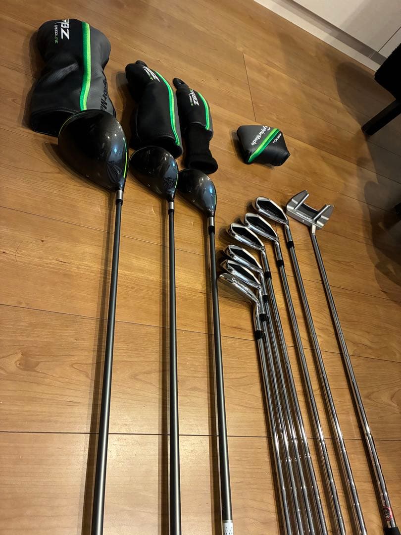 【美品】テーラーメイドRBZスピードライト メンズクラブ10本セットFLEX S