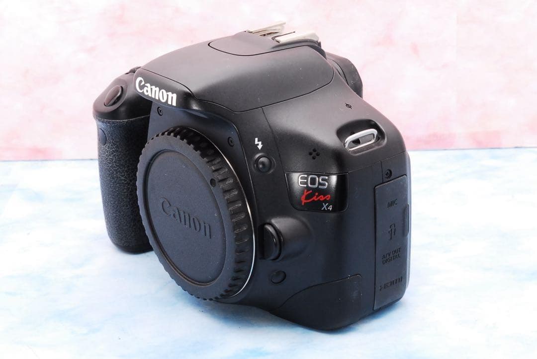 キャノン Kiss X4◎一眼レフカメラ◎バッグ付◎簡単操作◎初心者向け