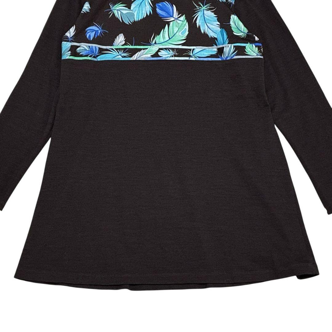 【美品】LEONARD SPORT レオナール チュニック タートル 茶色 40