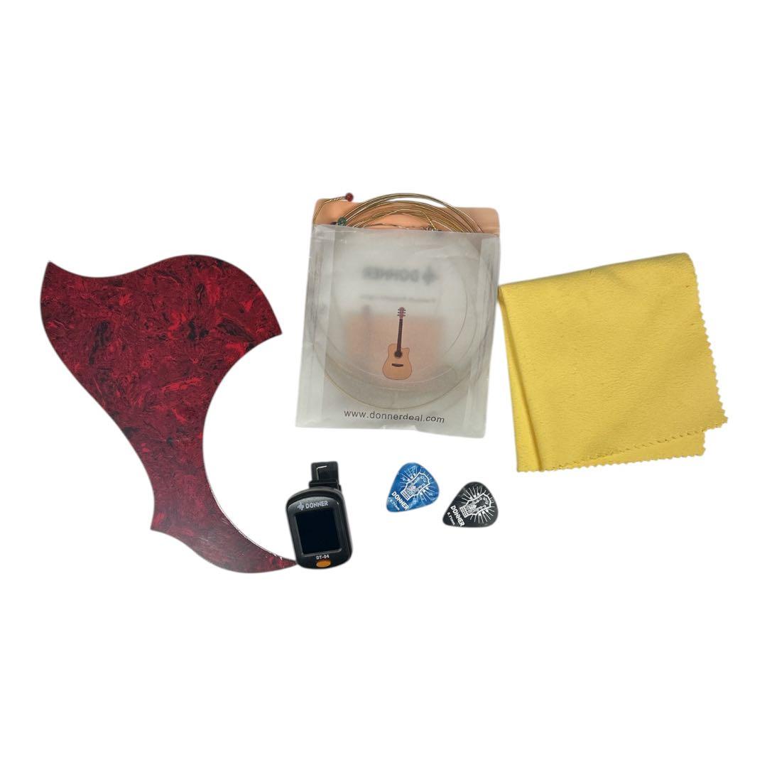 ☆ DONNER アコースティックギター DAG-1CB ブラック ドナー