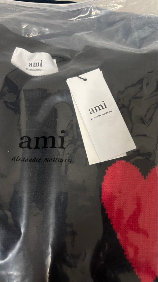 AMI PARIS ニット ブラック M