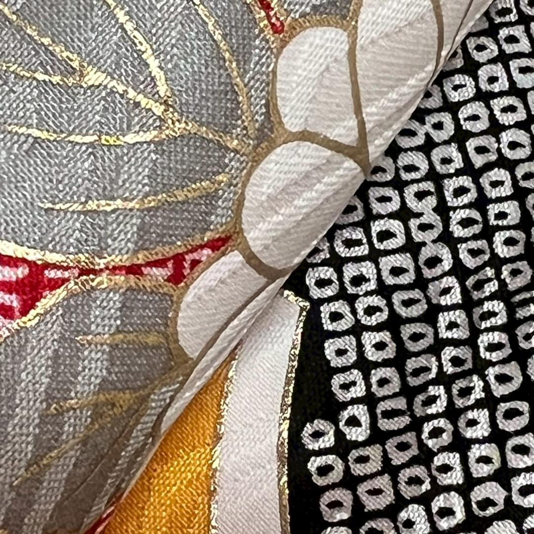 KJ2519 振袖 身丈169.5cm 正絹 着物 成人式 トールサイズ