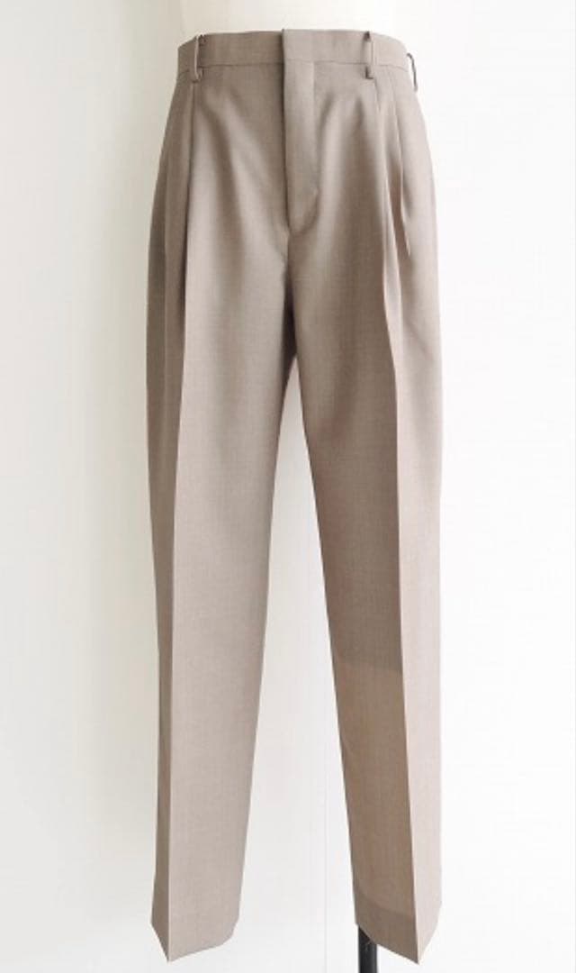 AURALEE ウォッシャブル　ウール　トロピカル スラックス　3