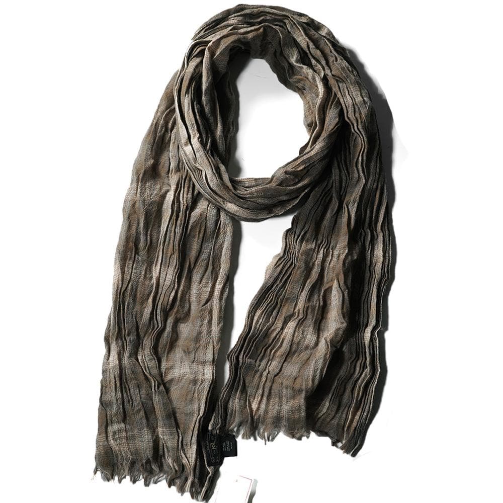 黄金期/デッドストック/新品【RRL】ダブルアールエル オンブレウールストール