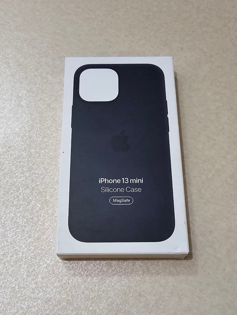 【純正】新品 iPhone 13 mini シリコンケース ミッドナイト