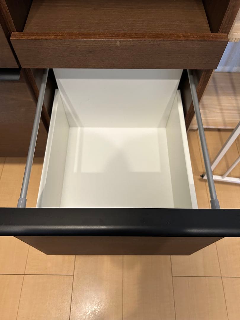 キッチンカウンター 関家具 幅120 カップボード オウル 食器棚 国産 無垢材