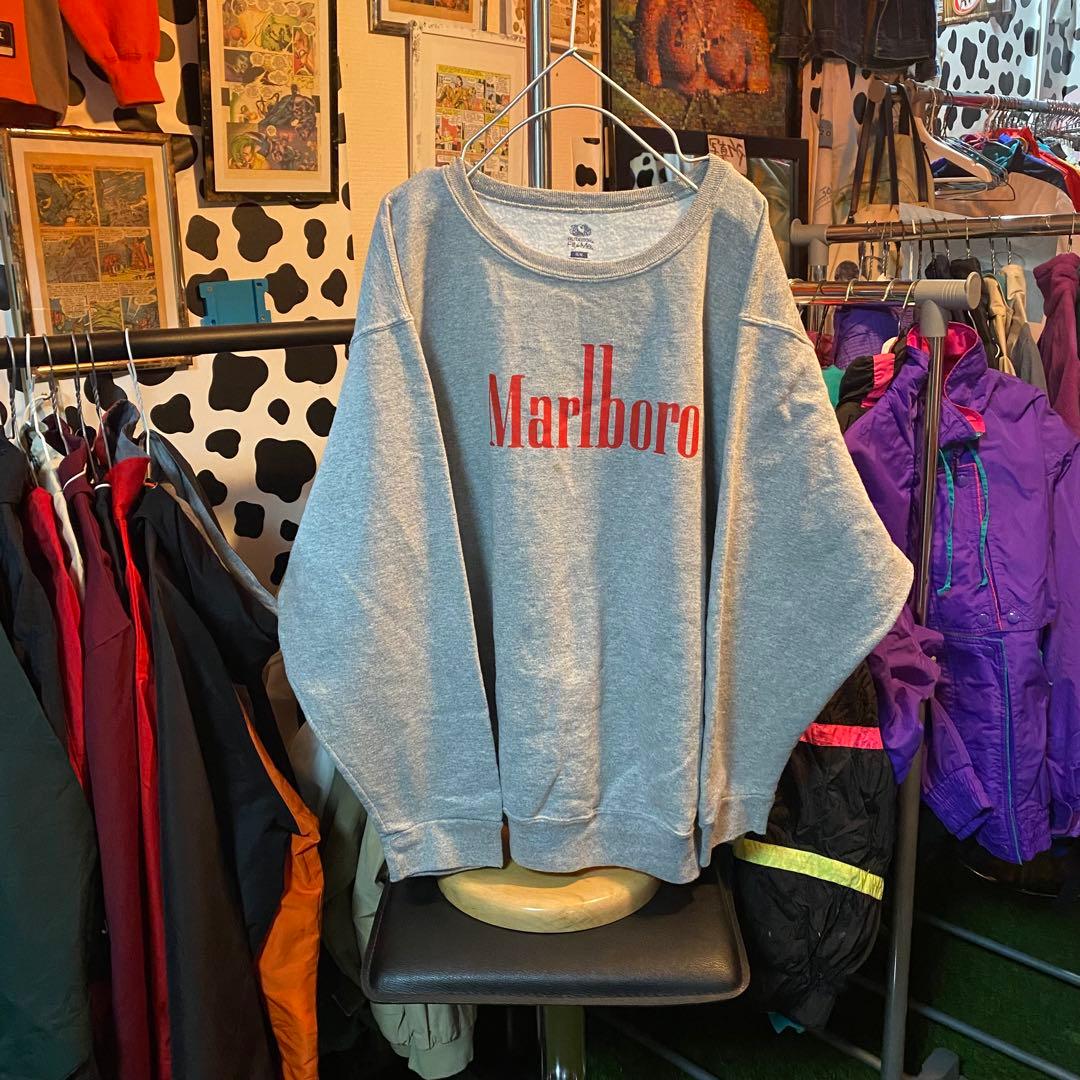 レア　マルボロ　タバコ　トレーナー　スウェット　アメカジ　ストリート　オーバー
