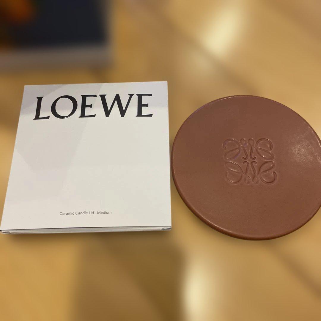 LOEWE アロマキャンドル 木製ボックス付き