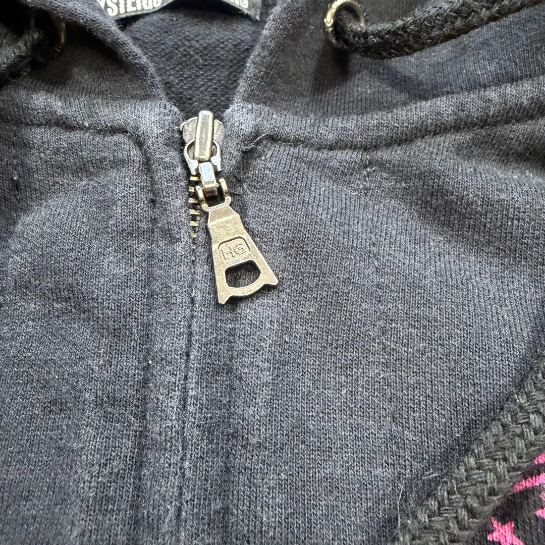 希少 HYSTERIC GLAMOUR ジップアップパーカー ヒスガール