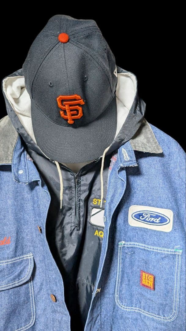 週末までの特価！BIG BEN USA製デニムカバーオール 80s〜90s