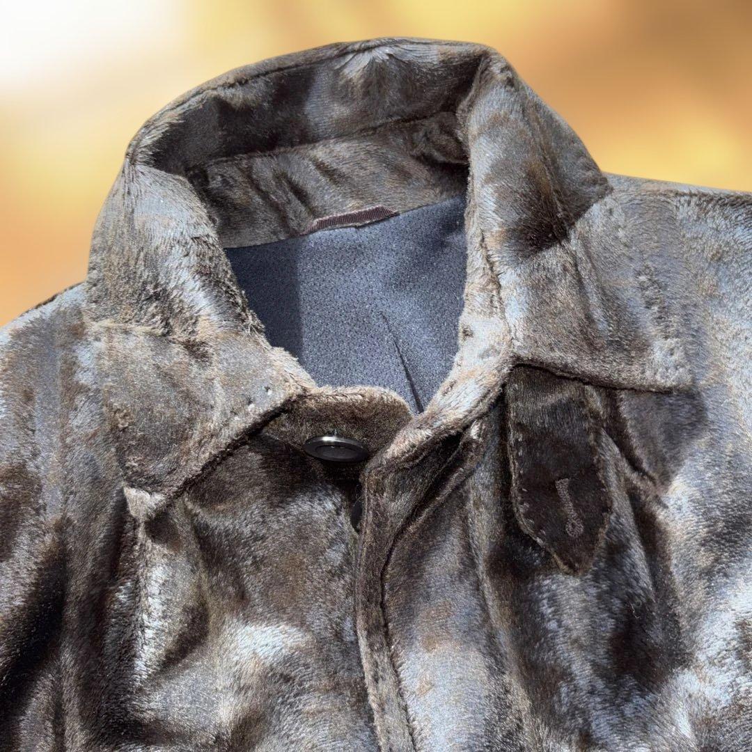 UDO EDLING ウド・エドリング♦︎フェイクファーロングコートイタリア製