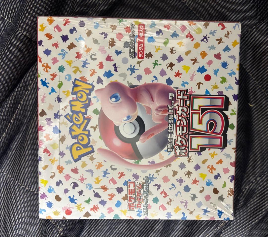 ポケモンカード151 シュリンク付き　box