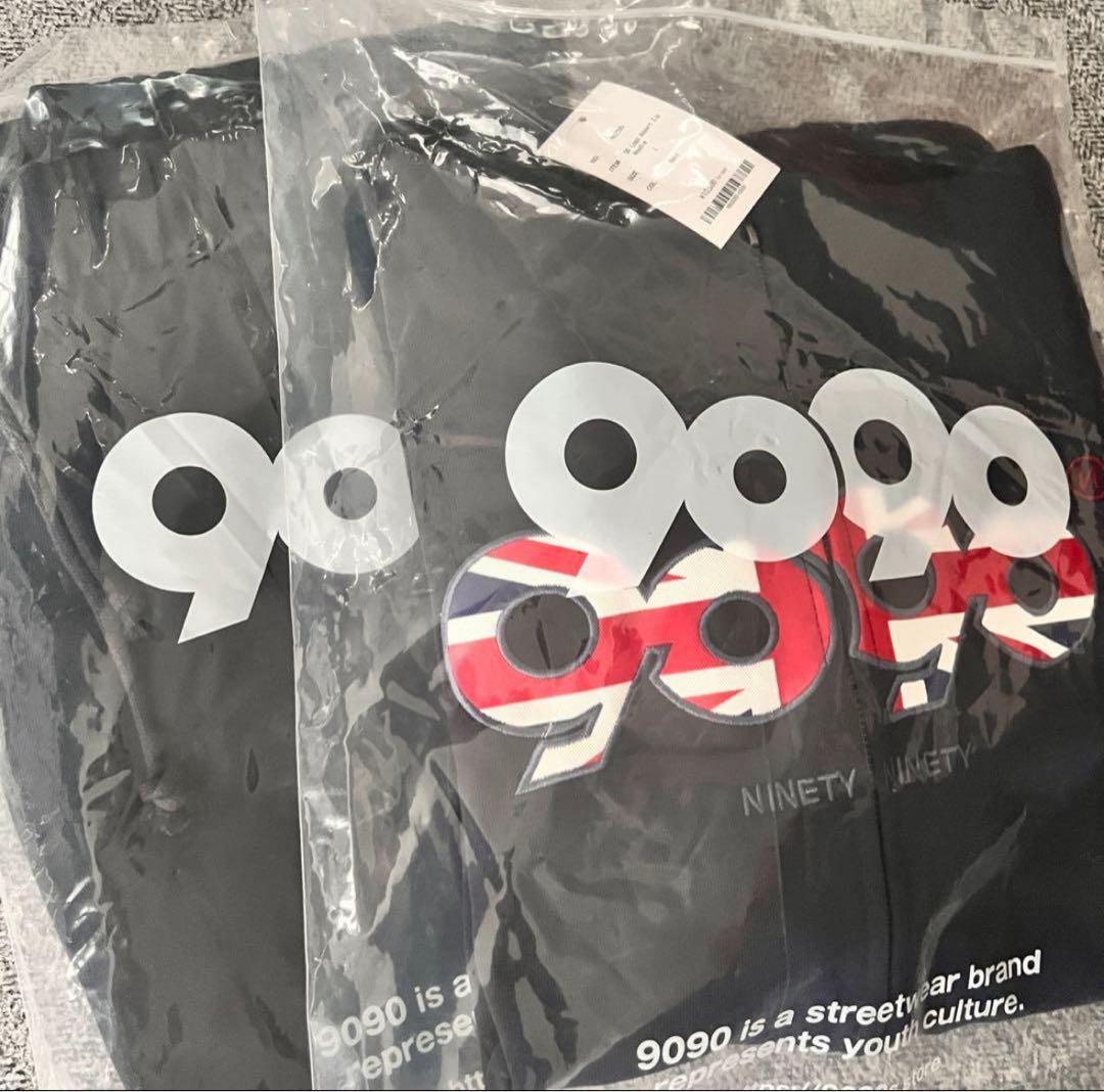 9090 ナインティナインティ ネイビー　セットアップ L