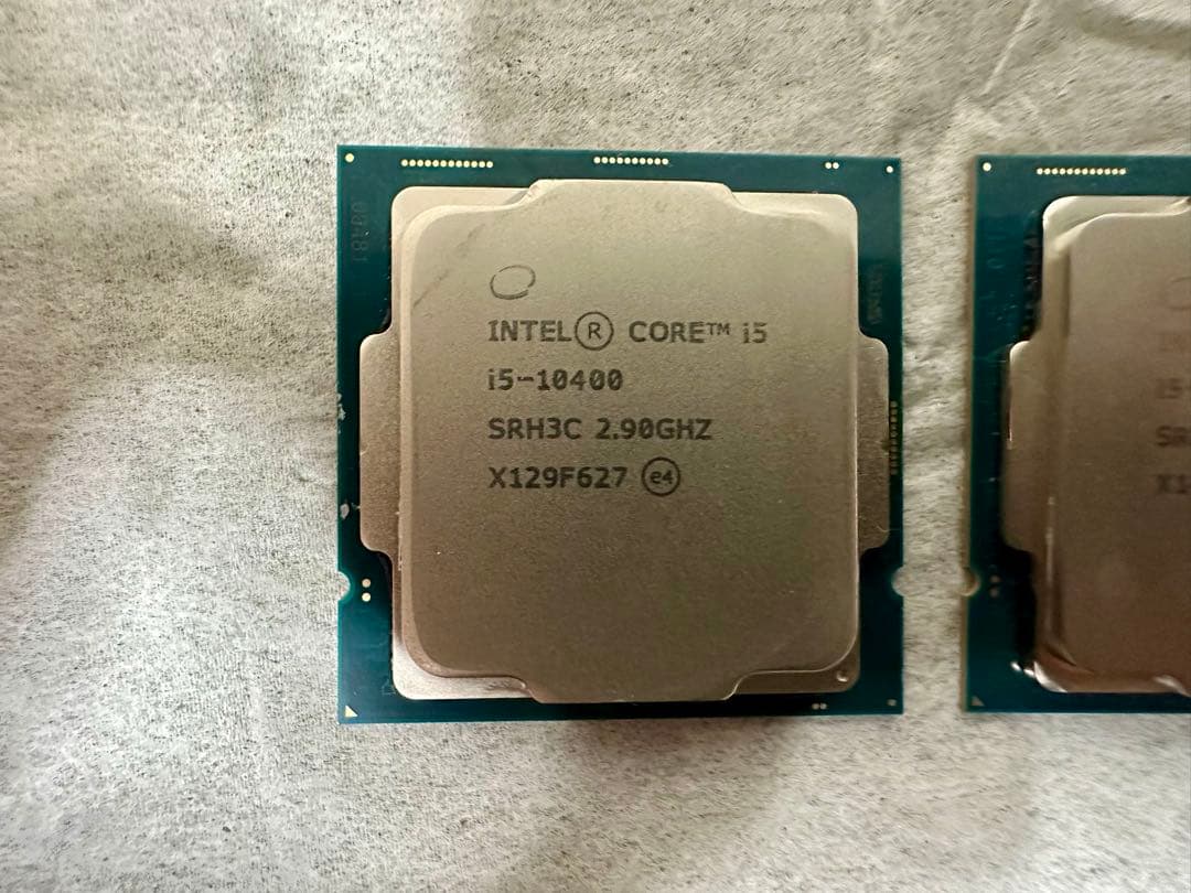 Intel Core i5 CPU 10500 2枚 10400 1枚セット