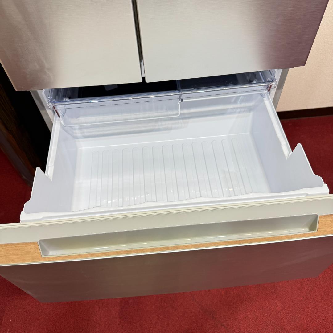 東京23区送料無料　超美品シャープ６ドア観音開き冷蔵庫　2021年製　457L