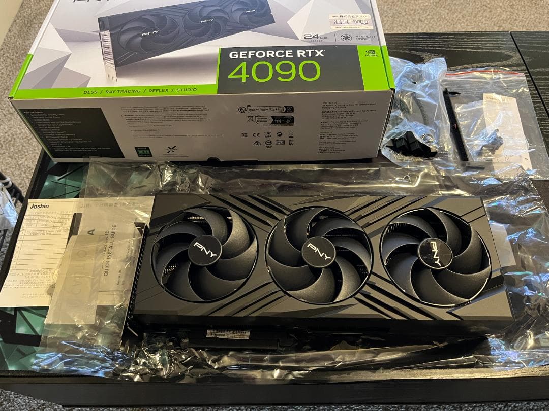 [中古] PNY RTX4090 保証書あり