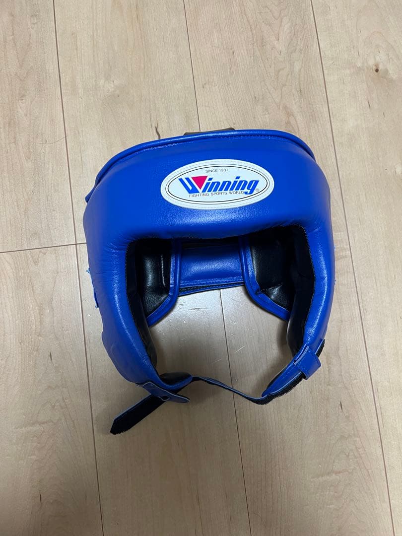 Winning ヘッドギア 青 サイズL