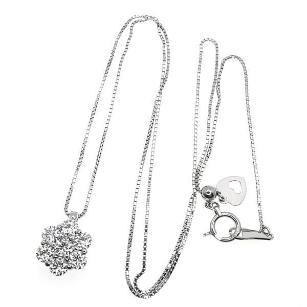 ギンザタナカ GINZA TANAKA ダイヤ ネックレス 1.21ct