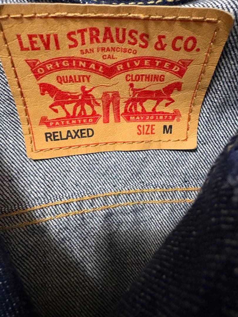 Levi Strauss & Co. デニムジャケット relaxed Mサイズ