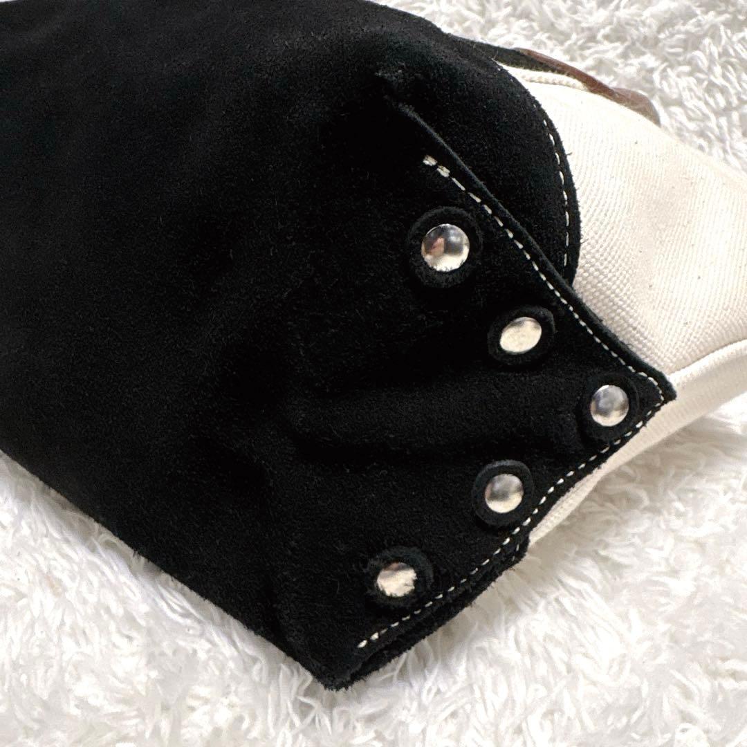 バッグ Hender Scheme campus suede handle tote S