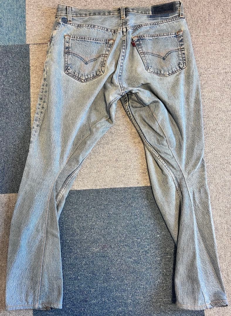 ニードルス needles リビルドバイニードルズ　リーバイス　デニム　再構築