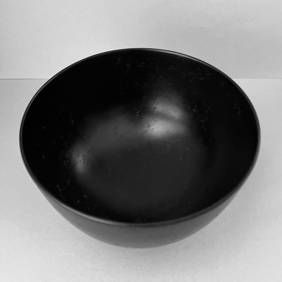 【極美品】 杉田明彦 鼓椀 大 黒 ボウル 漆器 アーツ＆サイエンス 赤木明登