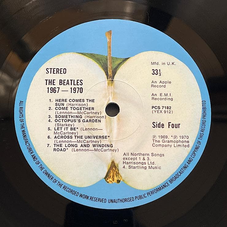 ★UK オリジナル盤 ビートルズ「赤盤」＆「青盤」