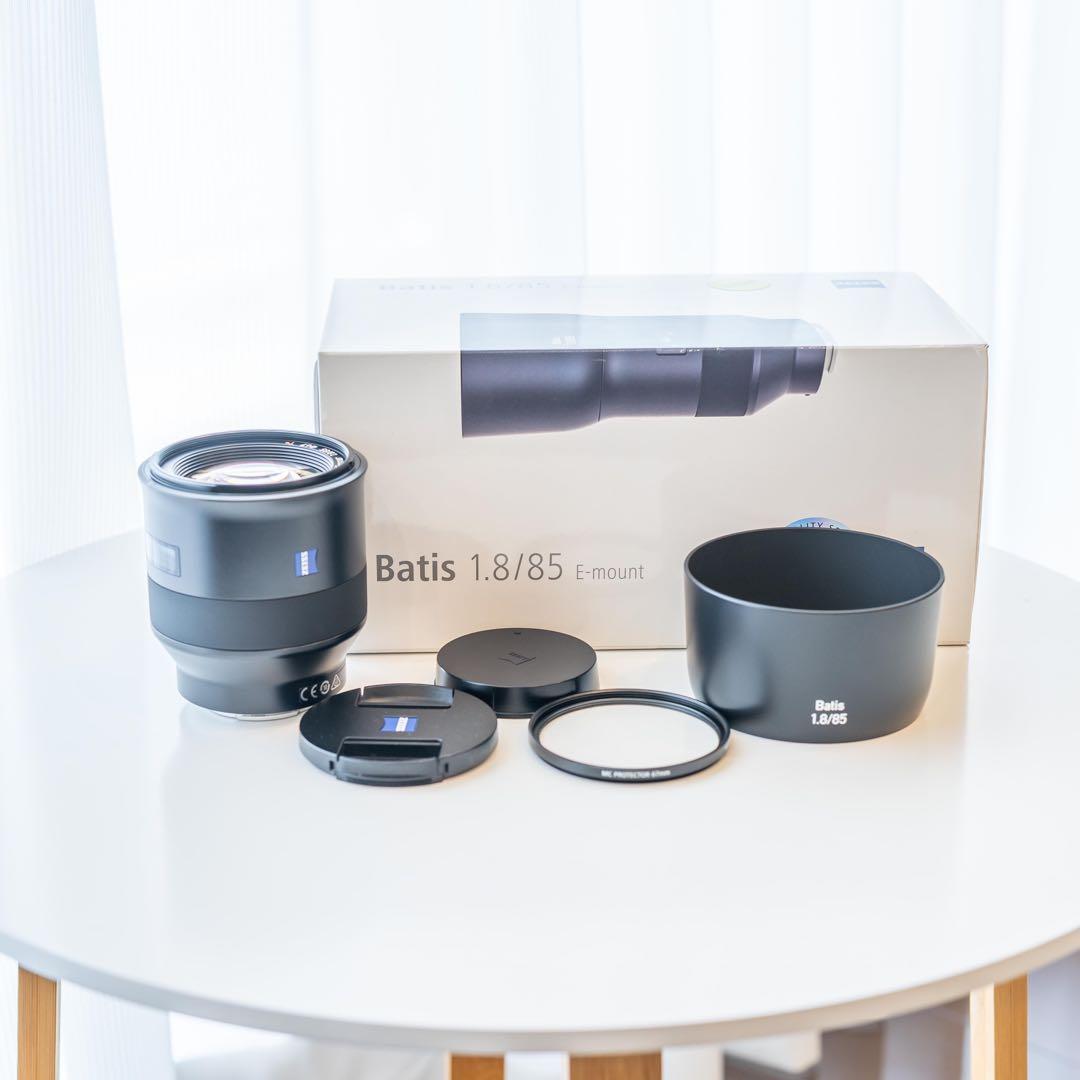 美品 ZEISS Batis 1.8/85 85mm レンズプロテクター付き