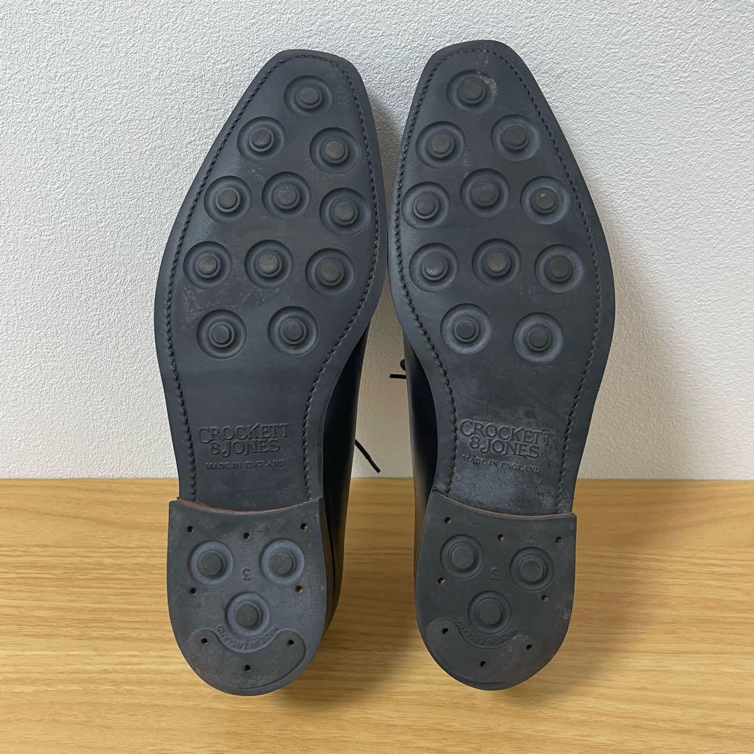 クロケットアンドジョーンズ　ALEX ドレスシューズ　革靴　ブラック 5.5