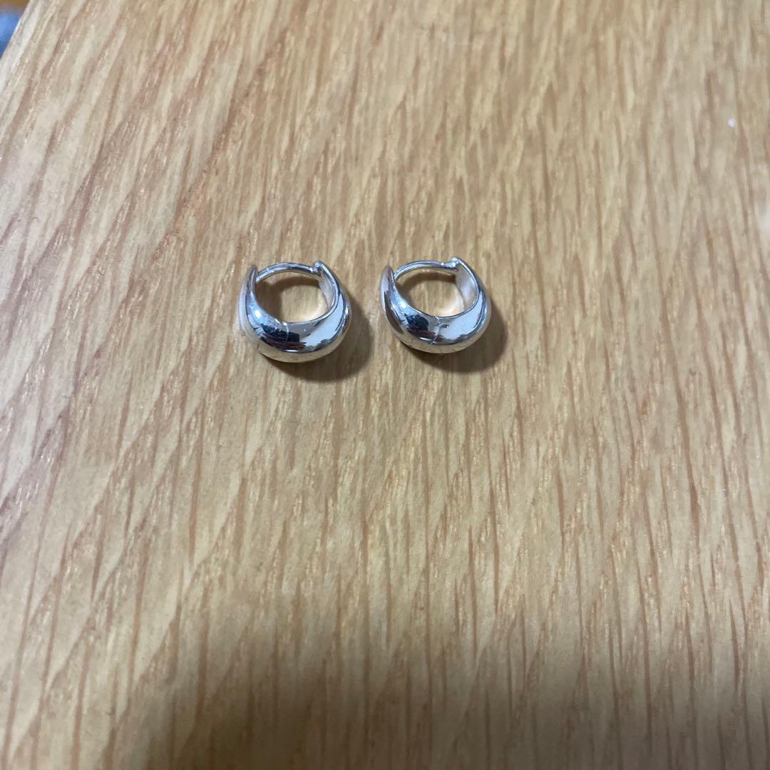 TOMWOOD Ice Huggies シルバー ピアス　両耳